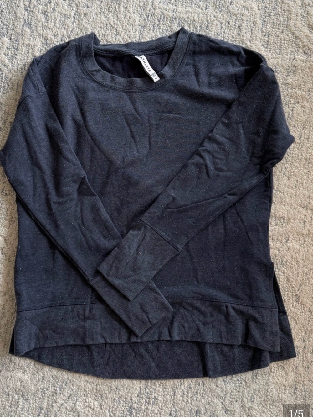 Athleta Crewneck Long-Sleeve Sweatshirt